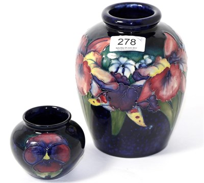 Lot 278 - Two Moorcroft vases