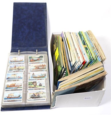 Lot 291 - Ten sets of cigarette cards and assorted tea cards