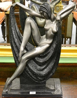 Lot 408 - A composition figure of a nude