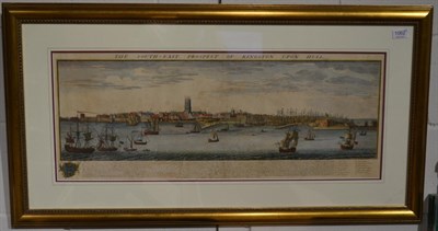 Lot 1062 - Buck (Samuel & Nathaniel)  The South-East Prospect of Kingston upon Hull, 1745, coloured...