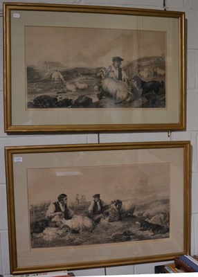 Lot 1071 - Two engravings of Highland scenes