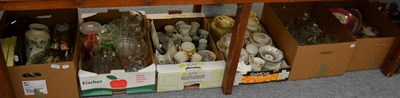 Lot 1135 - A quantity of ceramics and glass including Susie Cooper, Shelley, Old Country Roses, Ansley tea...