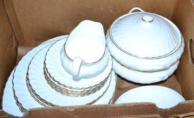 Lot 1206 - Wedgwood ";Gold Chelsea"; bone china part dinner service