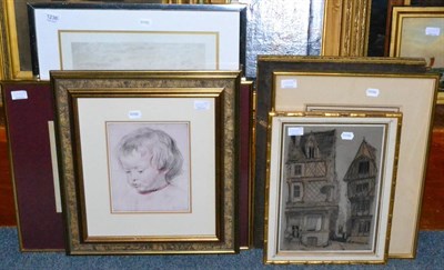 Lot 1236 - A small group of prints and watercolours (7)