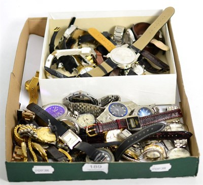 Lot 189 - A quantity of wristwatches including Avia, Tissot, Roamer