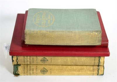 Lot 190 - Thorpe (W.A.), A History of English and Irish Glass, 1929 , two volumes, dust wrappers; The...