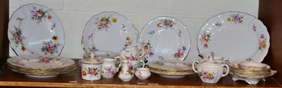 Lot 228 - A Royal Crown Derby ";Derby Posies"; part dinner/tea service