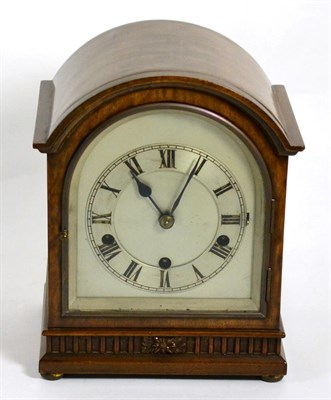 Lot 344 - A chiming mantel clock, early 20th Cenutry