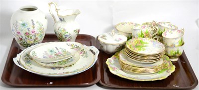 Lot 441 - A Royal Albert Kentish Rockery pattern tea service and a quantity of Ainsley Wild Tudor pattern...