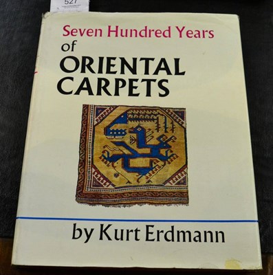 Lot 527 - Seven Hundred Years of Oriental Carpets by K Eramaumn, published by Faber  The Property of a...