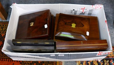 Lot 1037 - A quantity of assorted cutlery boxes