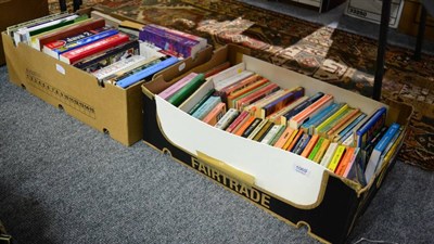 Lot 1069 - Two boxes of assorted books