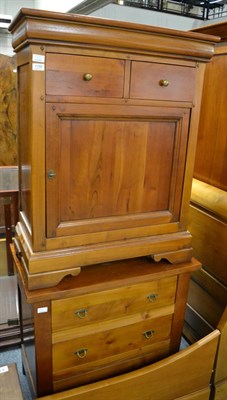 Lot 1156 - Two modern cabinets