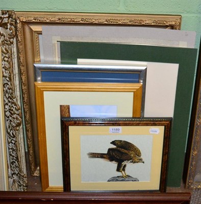 Lot 1189 - Frank Massa (1932-2013) Five studies of birds of prey, gouache; and a portrait of Mrs Malcolm after