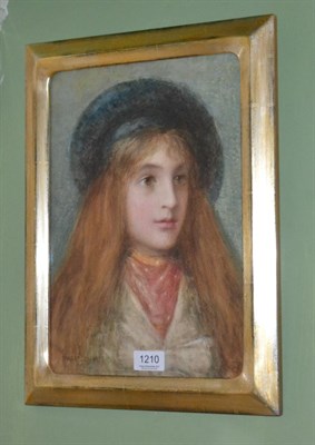 Lot 1210 - Parker Hagarty, The Bonnie Lassie, watercolour, with receipt