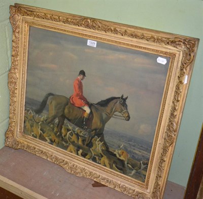 Lot 1229 - After A J Munning, horse and rider, a reproduction print