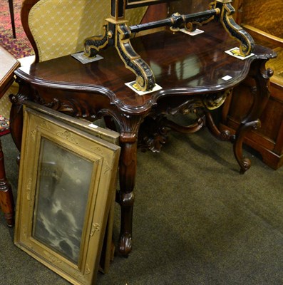 Lot 1353 - A 20th century console table