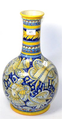 Lot 41 - Cantagalli bottle vase