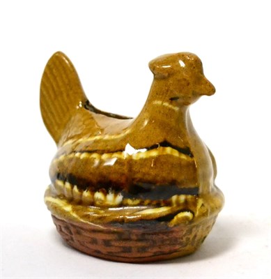 Lot 257 - A 19th century agate ware money box, Seaton Pottery