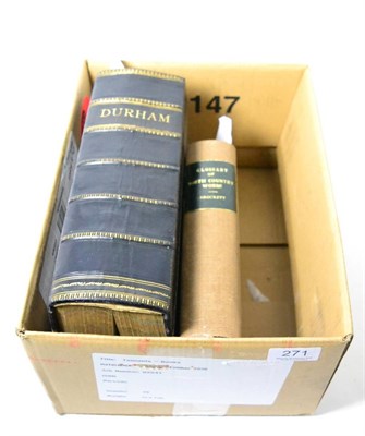 Lot 271 - Whellan (F.) History, Topography and Directory "¦ of Durham, 1894, quarto, half calf; together...