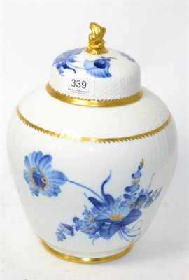 Lot 339 - Royal Copenhagen urn with lid