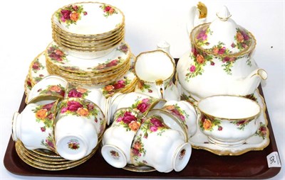 Lot 343 - A Royal Albert Old Country Roses part tea service