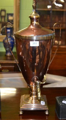 Lot 393 - A Regency samovar