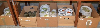 Lot 1058 - Five boxes containing an extensive Denby dinner service and other Denby wares