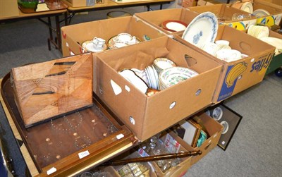 Lot 1110 - A large collection of various ceramics including Mintons, Noritake, Tuscan, Ainsley, Royal...