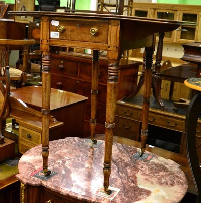 Lot 1275 - A Regency mahogany Pembroke table