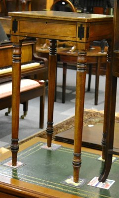 Lot 1280 - A small Regency mahogany side table