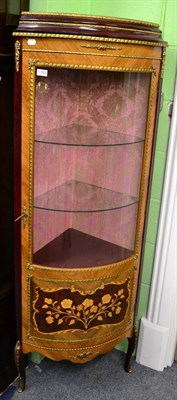 Lot 1352 - French style vitrine