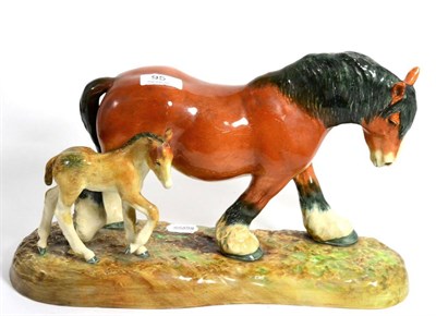 Lot 95 - A Royal Doulton ";Pride of the Shires"; figure HN2528