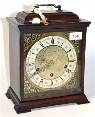 Lot 164 - A chiming Junghans table clock