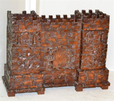 Lot 236 - A Castle jewellery box