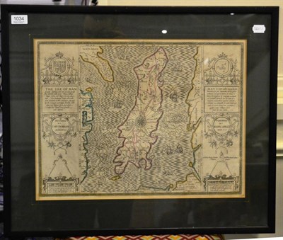 Lot 1034 - Speed (John) [Isle of Man map] The Isle of Man Exactly described, and into Several Parish...,...