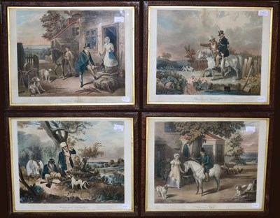 Lot 1160 - Four oak framed sporting prints