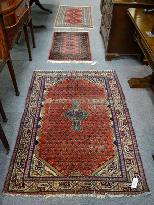 Lot 1223 - Three various rugs