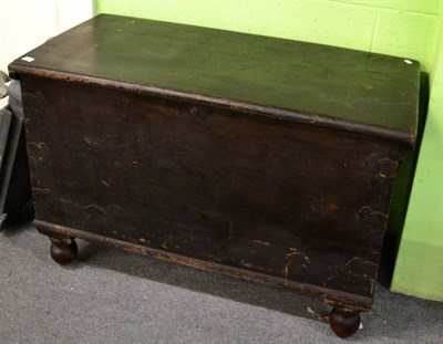 Lot 1324 - An early 19th century camphor wood chest