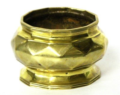 Lot 17 - Chinese dodecagonal bronze vase