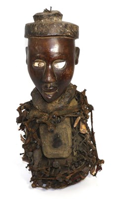 Lot 157 - Congolese nkondi nail fetish figure