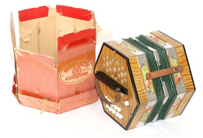 Lot 197 - Rosetti Rambler concertina in box