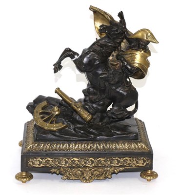 Lot 205 - French bronze model of Napoleon