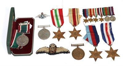 Lot 269 - A group of various WWII and other medals