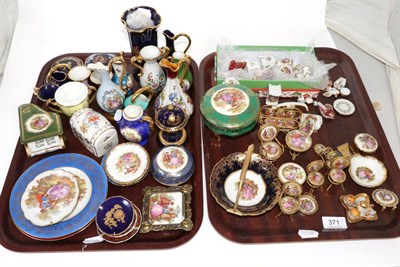 Lot 371 - Two trays of Limoges