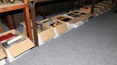 Lot 501 - Fifteen boxes of books inlcuding crime novels and works on criminology etc