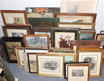 Lot 510 - A large quantity of pictures including prints and oils etc