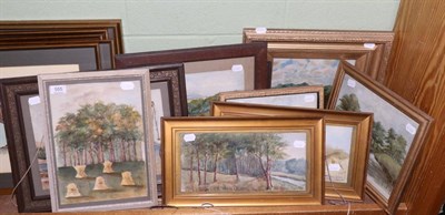 Lot 555 - M A Fuller (English school) a group of nine works by the artist, all watercolours