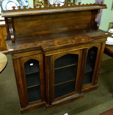 Lot 628 - Regency rosewood chiffonier