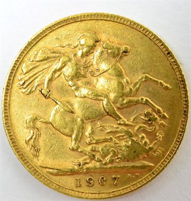 Lot 44 - A 1907 sovereign